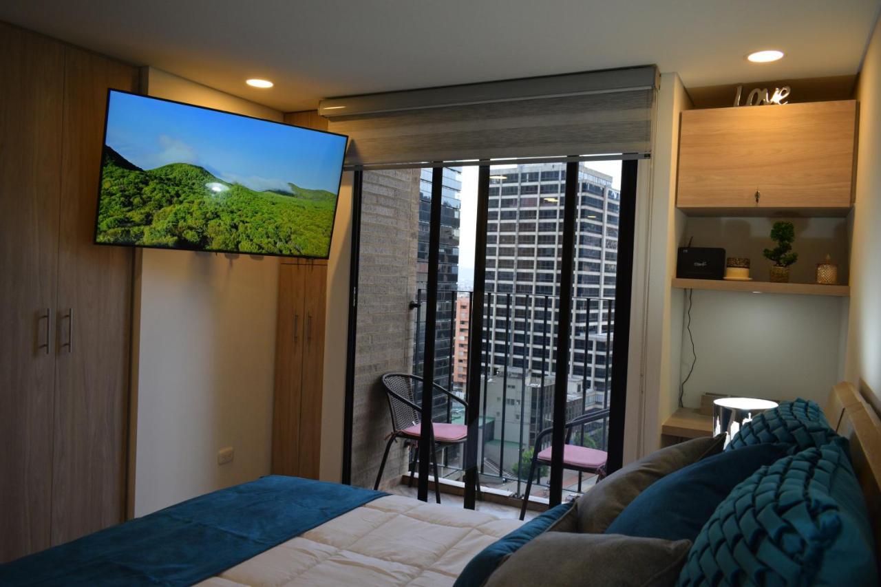 Toscano S Aparta Estudio Hospedaje Amoblado Torre 2 Equilibrium Bogotá Eksteriør bilde